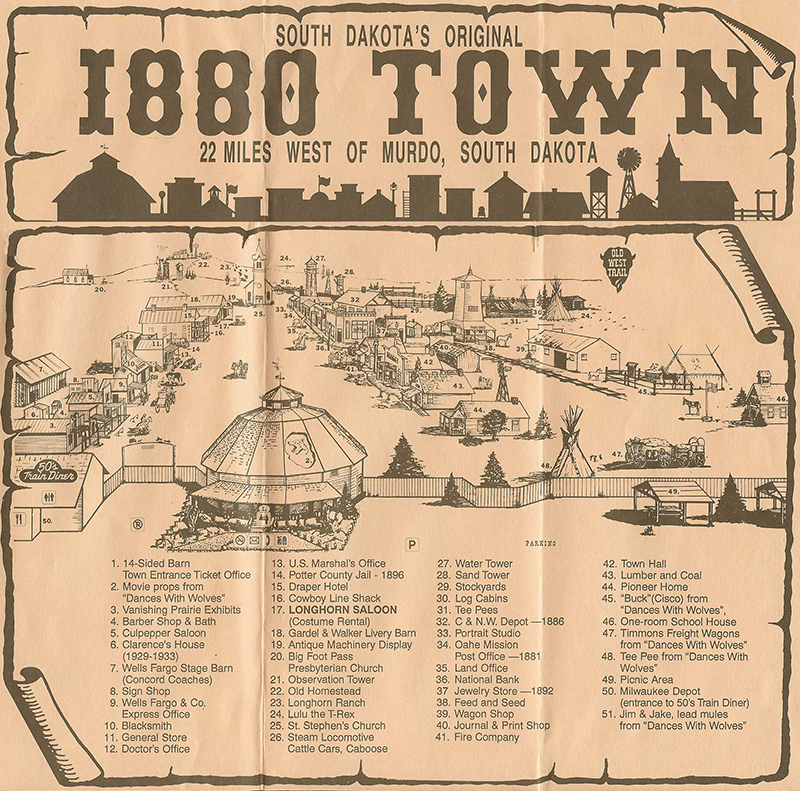 1880 Town South Dakota