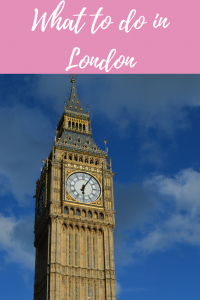 What to do in London