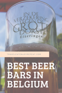 best beer bars Belgium