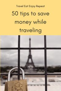 save money traveling